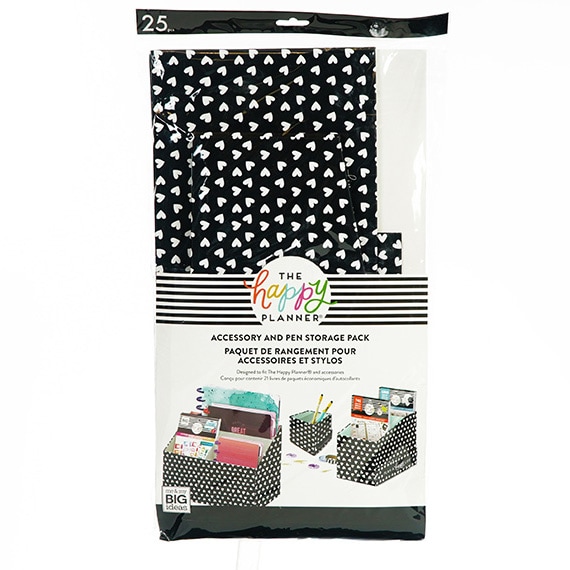 Hearts Sticker Pad, Accessory And Pen Storage Pack