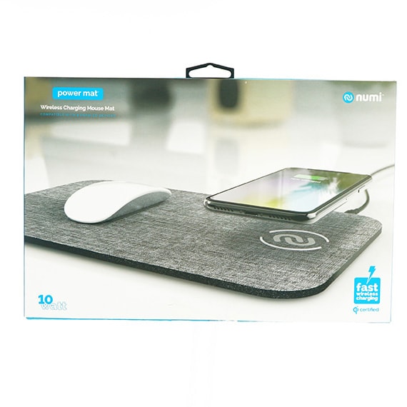 Power Mouse Mat Wireless Charging 10W QI -Gray