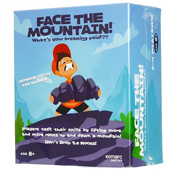 Face The Mountain Game 2-4 Players 8+ 11x9in