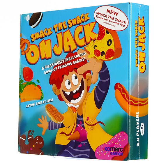 Smack The Snack On Jack Game 2-4 Player 8+ 12x12in