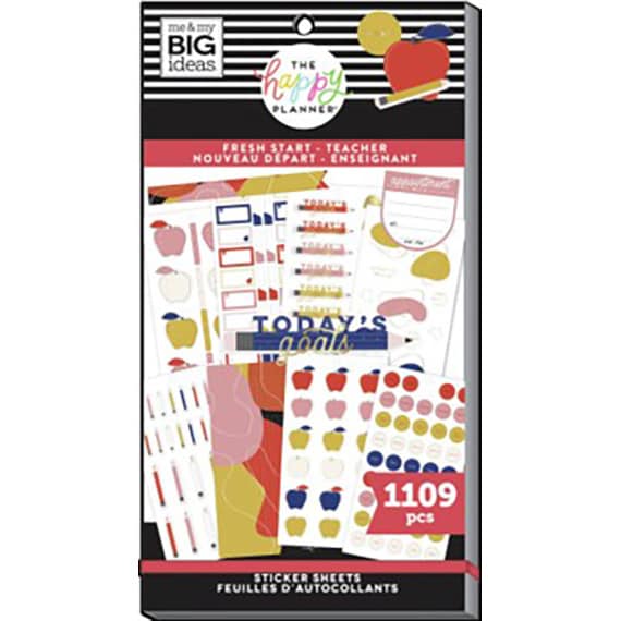 Fresh Start 30 Sheet Sticker Value Pack