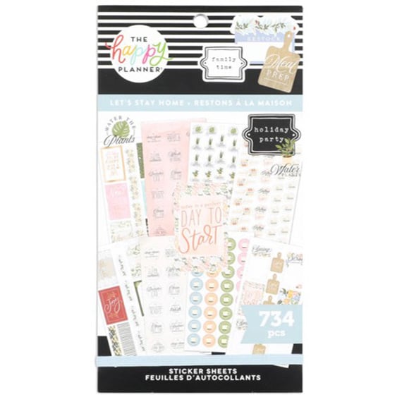 Let’s Stay Home Classic 30 Sheet Sticker Value Pack