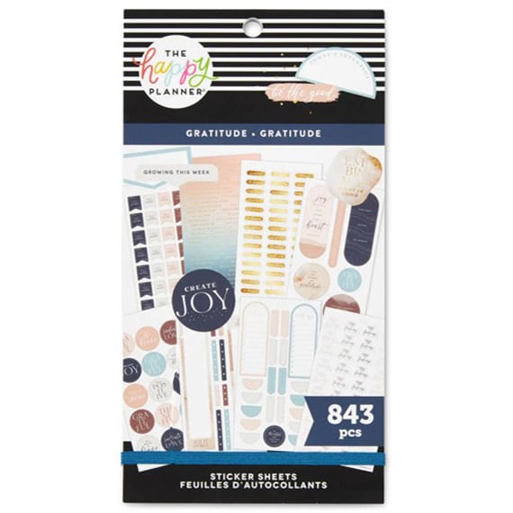 Gratitude 30 Classic 30 Sheet Sticker Value Pack