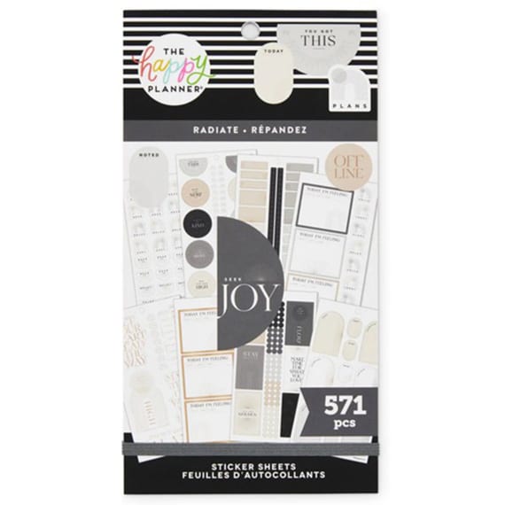 Radiate 30 Sheet Sticker Value Pack