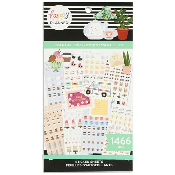 Essential Icons Classic 30 Sheet Sticker Value Pack