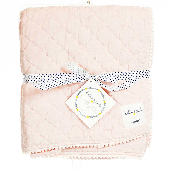 RSLO-CA Comfort Baby Quilt Diamond Stitch -Pink