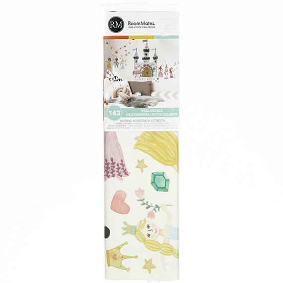 Princess & Knight Castle Peel & Stick Wall Decals 16.65