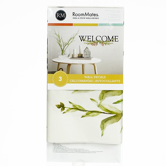 Welcome Quote Wall Decals 11x5in