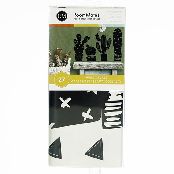 Geo Cactus Peel & Stick Wall Decals 11.75
