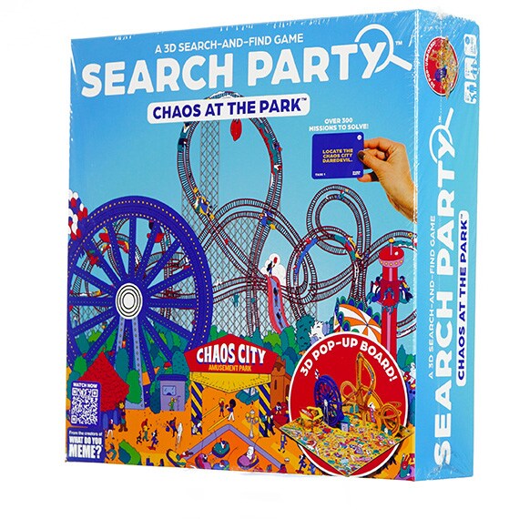 Search Party - Chaos at the Park 1+ Players, Ages 8+ 11x11in