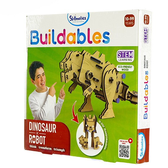 Buildables 3.0 – Dinosaur X Robot 13x12in