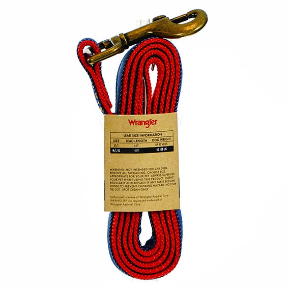 Wrangler Dark Denim Overlay Lead 4ft M/L Holds 50-150lbs