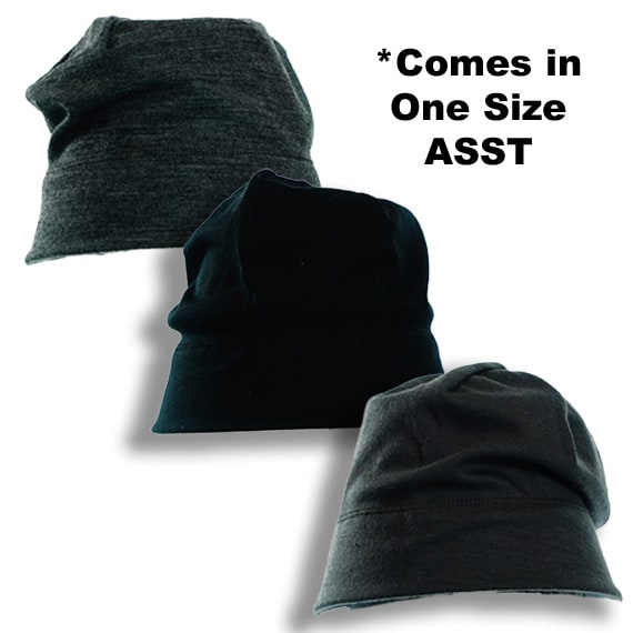 Beanie 6 Blk, 6 Asphalt, 6 Charcoal Hthr One Size PP $14.99