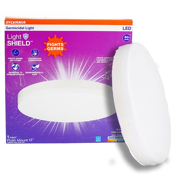 LED Germicidal Light 18W Dim 1260 Lumens Bright White ETL US