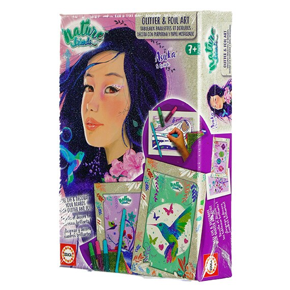 Nature Friends Glitter & Foil Art 7+