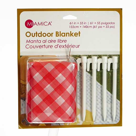 Portable Outdoor Blanket 61X55