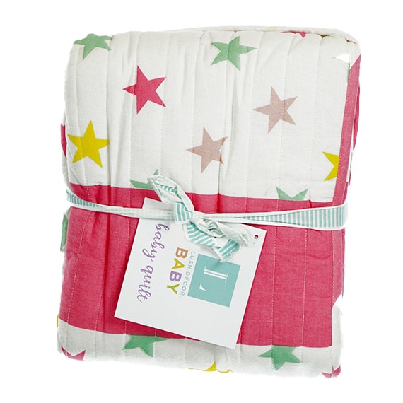 RSLO-CA Baby Quilt Organic Cotton -Unicorn PP $90.0