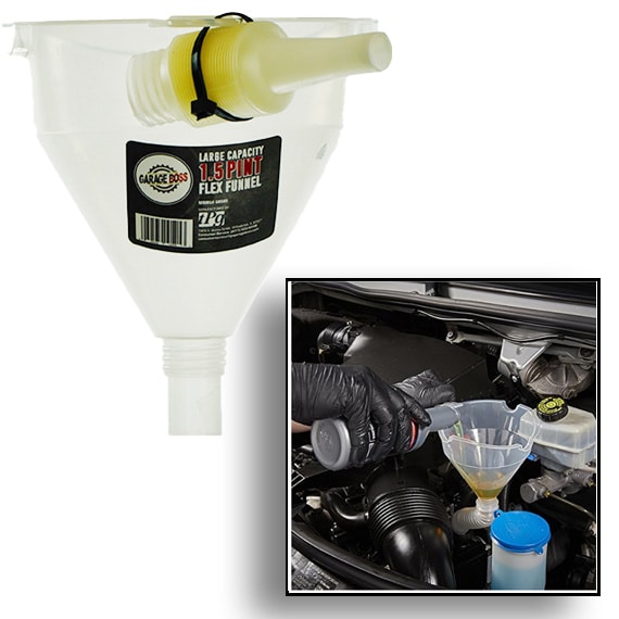 Garage Boss 1 1/2 Pint Funnel PDQ -NOTES COO