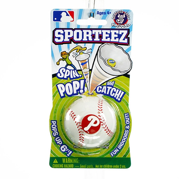 Philadelphia Phillies MLB Sporteez Spin Pop! Catch! 4+ 7x4in