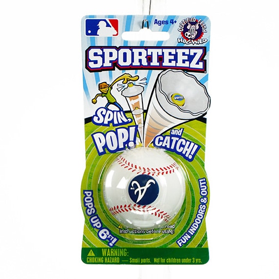 Atlanta Braves - MLB Sporteez Spin, Pop! Catch! 4+ 7x4in