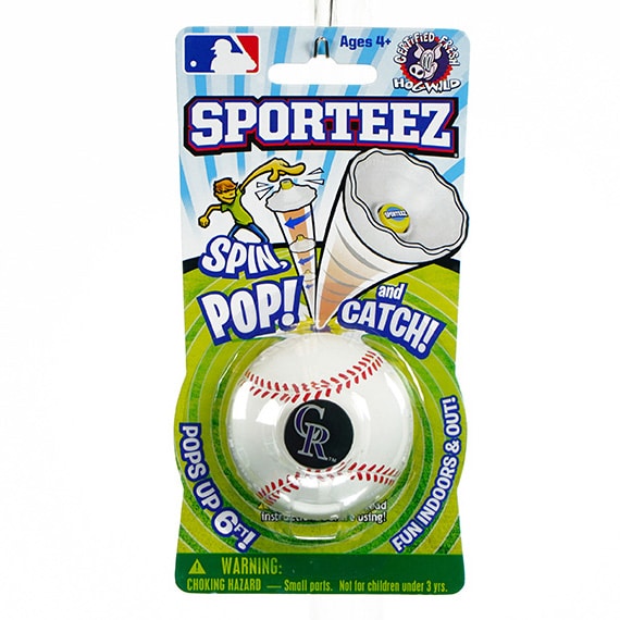 Colorado Rockies - MLB Sporteez Spin, Pop! Catch! 4+ 7x4in