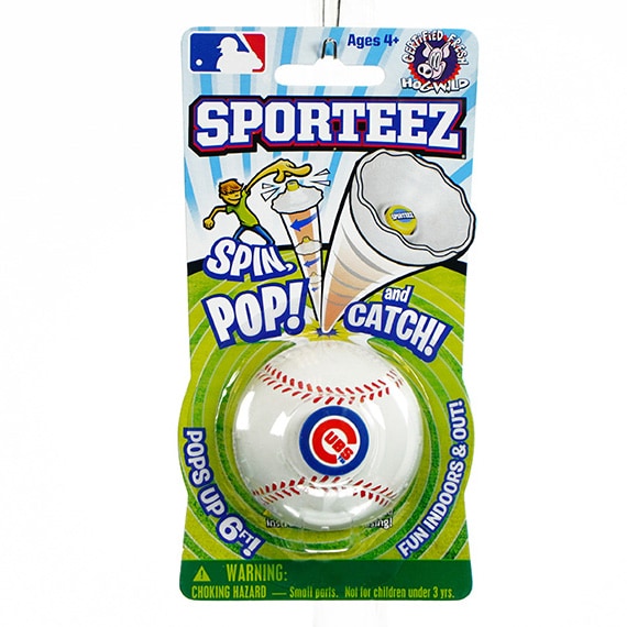 Chicago Cubs - MLB Sporteez Spin, Pop! Catch! 4+ 7x4in