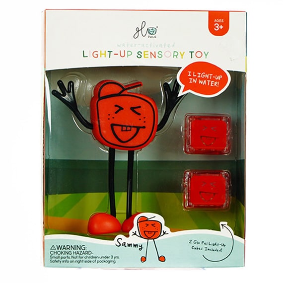 -RLA Glo Pals Sammy Character -Red 3+ 7x6in