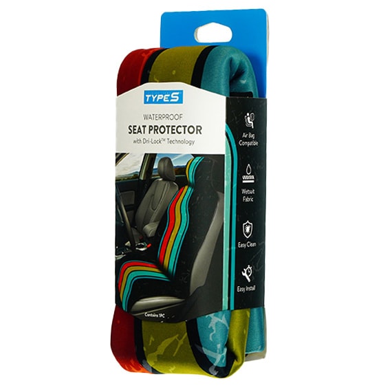 Waterproof Seat Protector  Retro Vintage