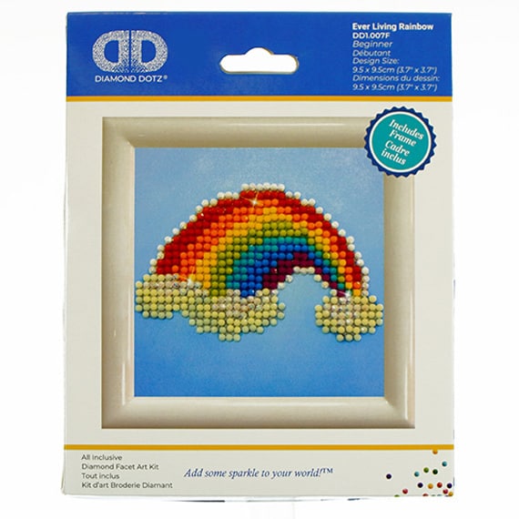 Diamond Dot Framed - Ever Living Rainbow 8