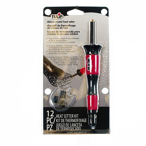 Deluxe Crystal Heat Setter 12Pc Kit