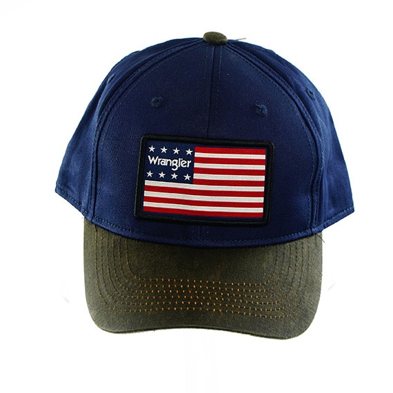 Cap Wrangler Flag Blue/Brown OSFM