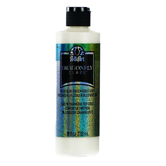 Paint 8OZ Dragon Glaze Bl/Gr/G