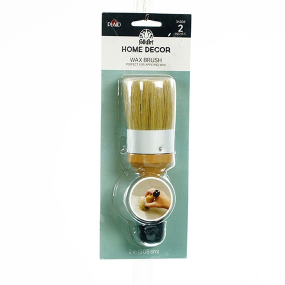 Wax Brush Large Wax Wood Handle