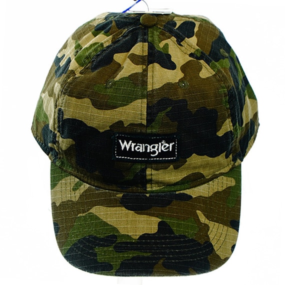 Cap Wrangler Black Patch Camo OSFM