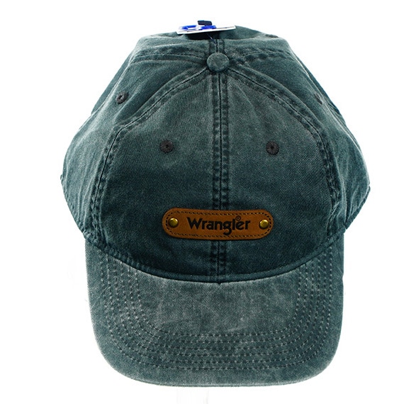 Cap Wrangler Pigment Dyed Twill Black OSFM