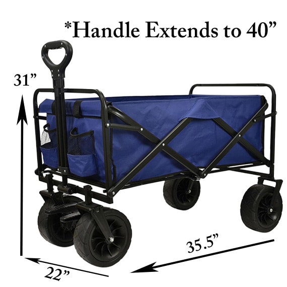 Collapsible Sports Wagon XL -Navy