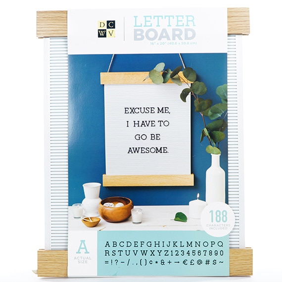 Letter Board Hanger Frame 188 Characters 16X20