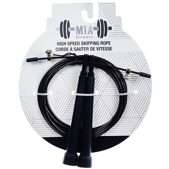 Skipping Rope High Speed Black