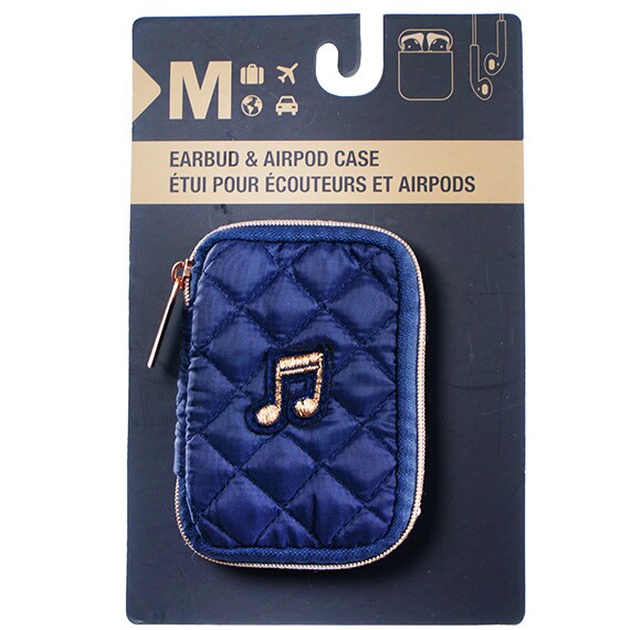 Earbuds Case Coco Quilt Square 70093NV
