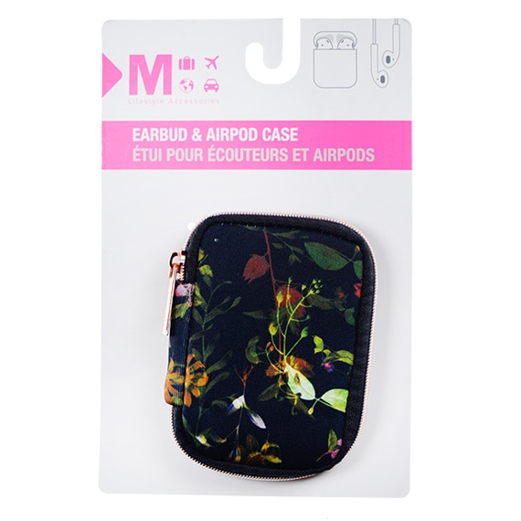 Earbuds Case Watercolor Floral