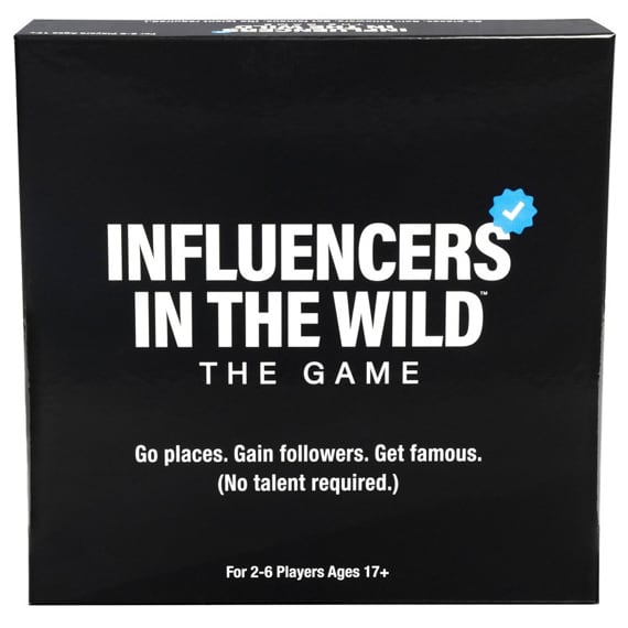 Influencers In The Wild The Game 2-6 Player Age 17+ 11x11in