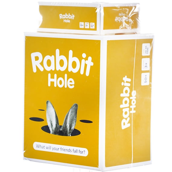 Rabbit Hole Base Game Expansion Set 3+ Players Age 10+ 7x5in RSO