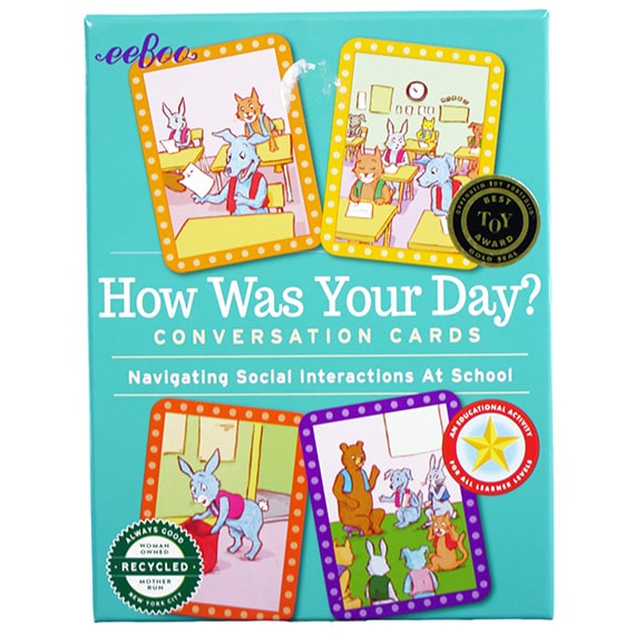 How Was Your Day? Conversation Cards Age 5+ 7x5in