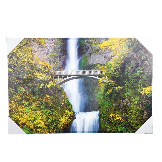 Wall Art Fall Bridge 24x36in