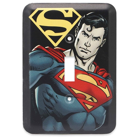 Switch Plate Superman SEE NOTES