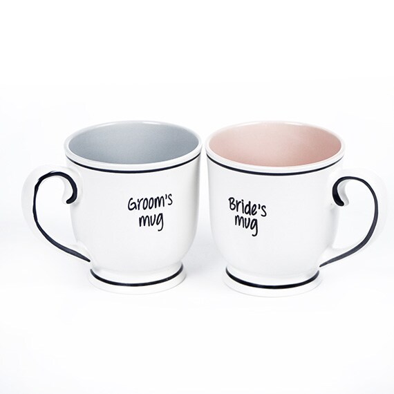 WEDDING PARTY 17OZ MUG, 2 ASST