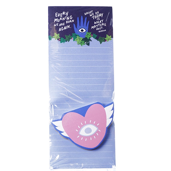 Magnet Memo Pad 100 Sheets and Die Cut , 10x4
