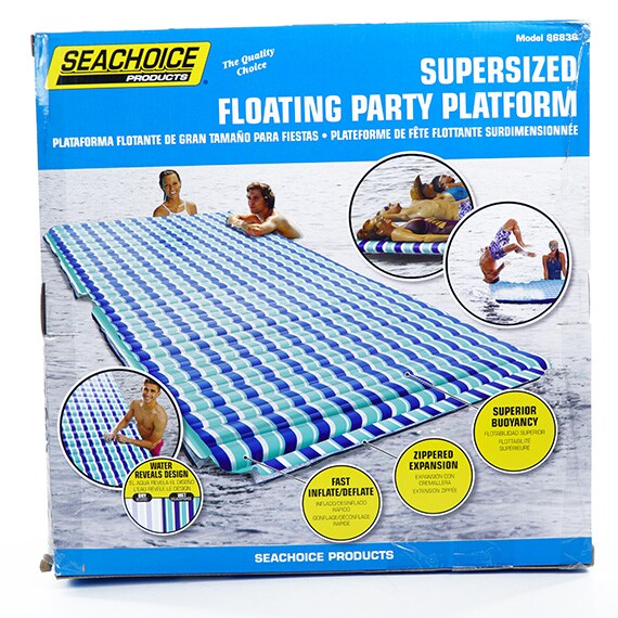 Floating Party Pad Inflatable 11X6'