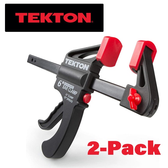 6” Ratchet Bar Clamp / 12” Spreader 2Pc Set