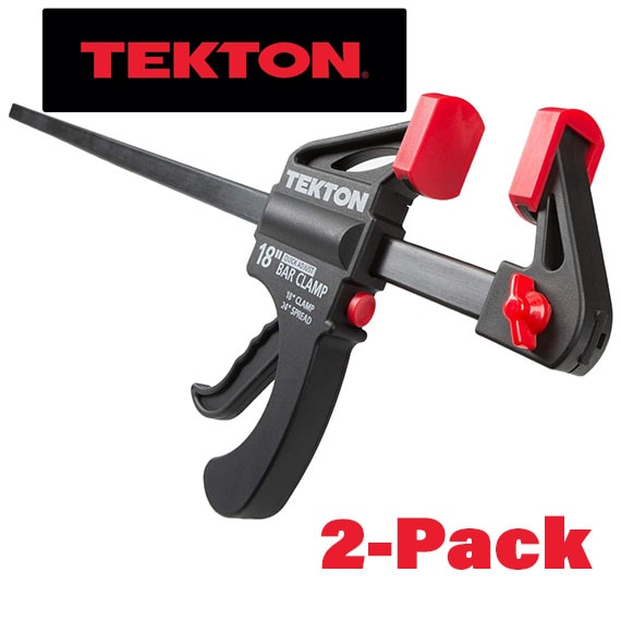 18” Ratchet Bar Clamp / 24” Spreader 2Pc Set